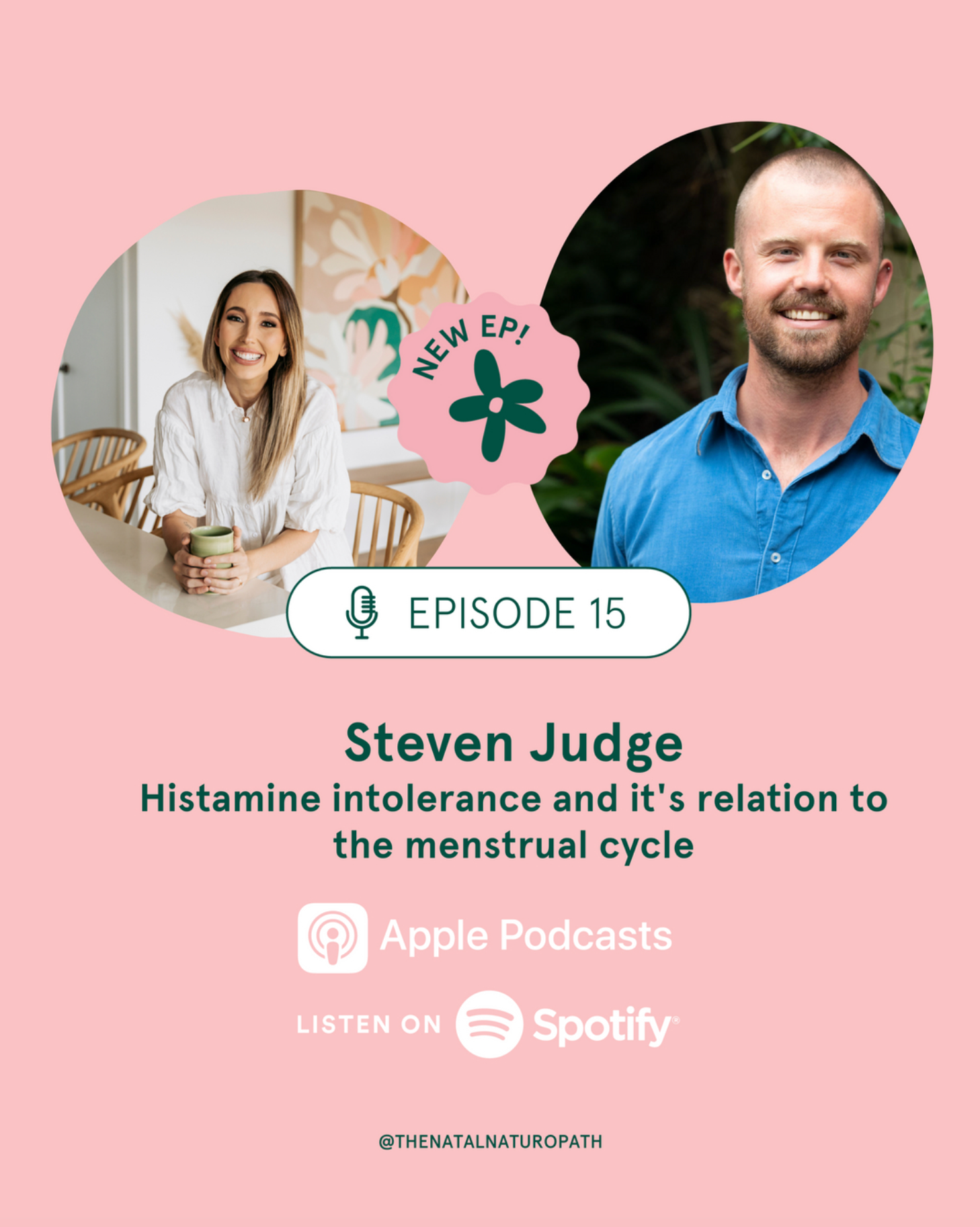 Histamine intolerance, PMS, period flu with naturopath Steven Judge